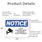 Signmission Video Surveillance In Use On These Premises OSHA Notice Sign, Aluminum, 24in W x 18in L, 2PK OS-2PACK-NS-A-1824-L-16813 - alternate 5